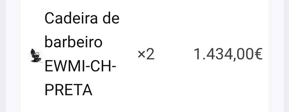 Cadeiras de barbeiro