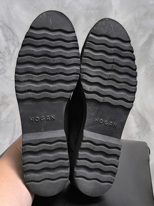 Жіночі замшеві Лофери Hogan розмір 41 26-26.5 см