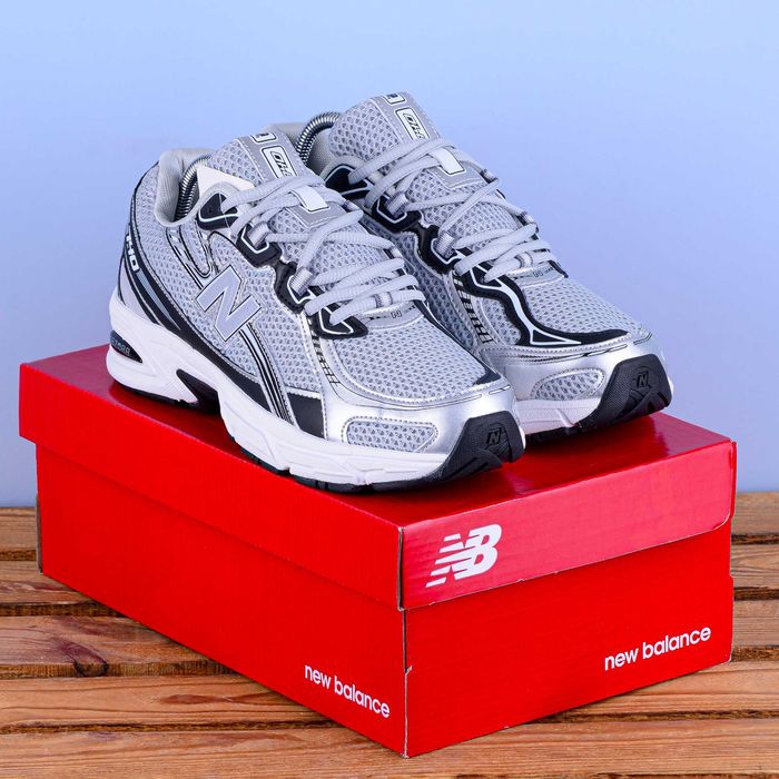 (2366) Акція! Кросівки New Balance 740 сірі (41-46) нб NB ню беленс