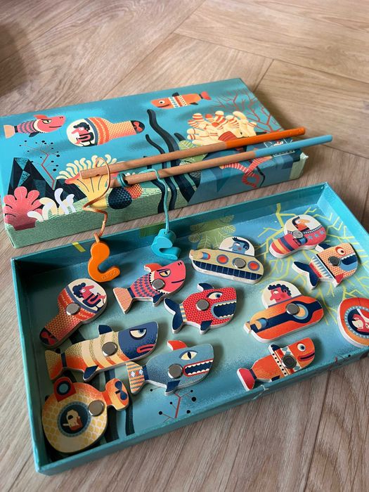Gra Djeco Magnetic Fishing Game | magnetyczne klocki | Wiek 2+