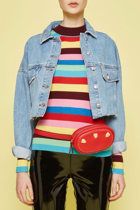 Поясна сумка бананка Topshop