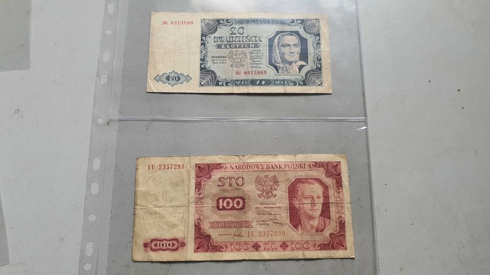 banknoty - prl - kolekcjonerskie