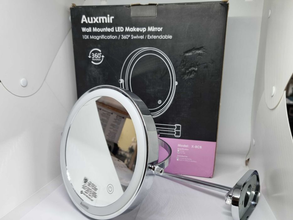 Дзеркало AUXMIR Wall Mounted 10x LED-підсвітка 3000-6500K