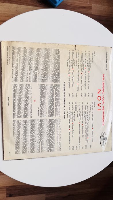 Płyta winylowa Novi Singers Polish Jazz