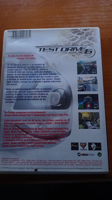 Jogo Test Drive 6  Original PC
