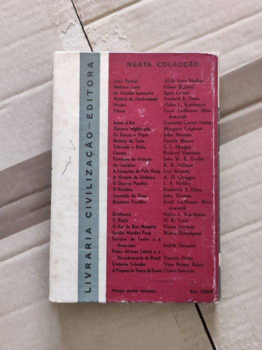 Livro " A viagem de Vasco da Gama" - Elaine Sanceau