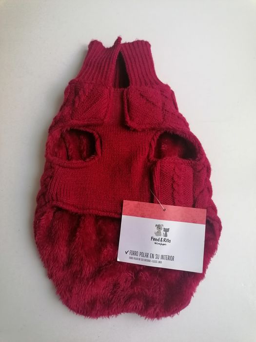 Camisola para cães, com forro polar