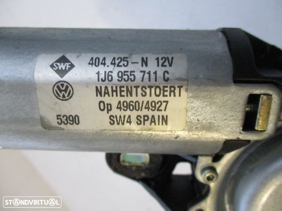 Motor limpa vidros tras Mala Skoda Fabia