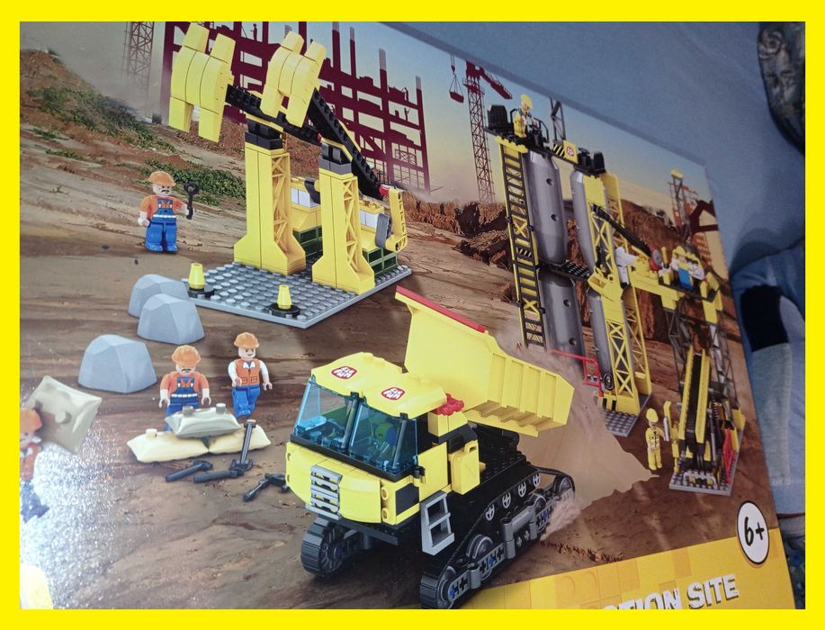 KLOCKI ELEFUN PLAC BUDOWY 888el - jak klocki LEGO, pod choinka ! Będzin ...