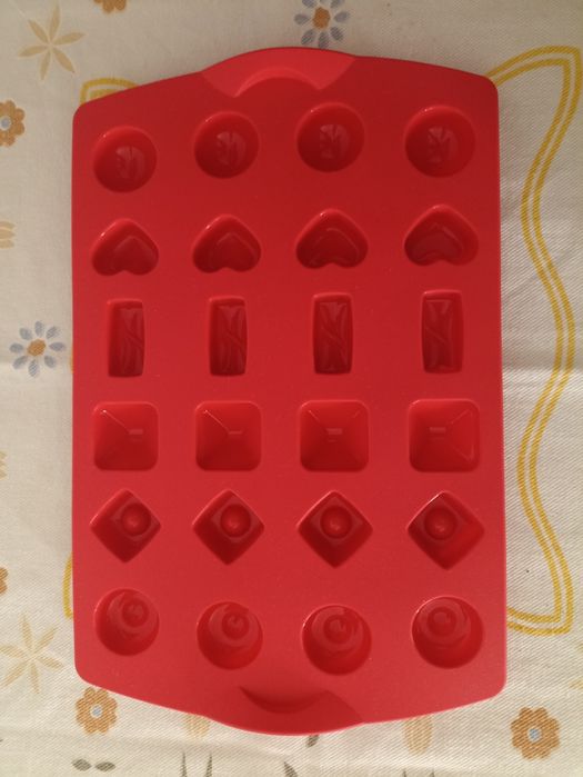 Forma de silicone Tupperware