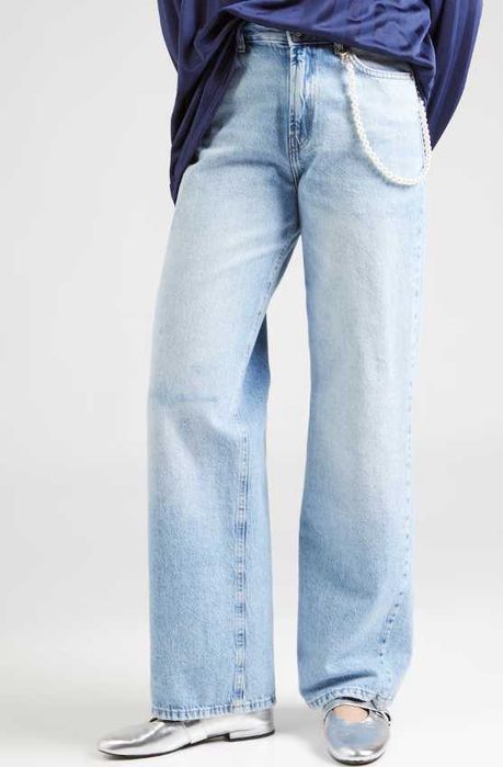 Nowe spodnie jeansy Only 'OnlMolly Hw Wide Dnm Tai' r. 30/30
