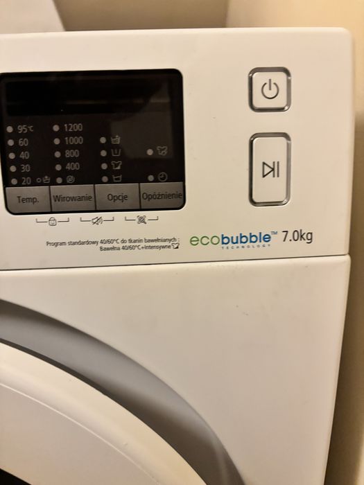 Pralka ecobubble 7 kg