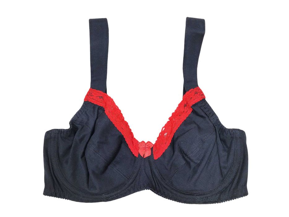 Nowy czarny stanik biustonosz 75C bielizna damska koronka BonPrix BPC