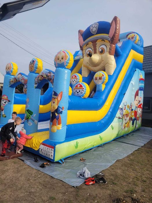 Zamek Dmuchany   piesek goryl  słonik Stitch POPCORN  WATA PIANA PARTY