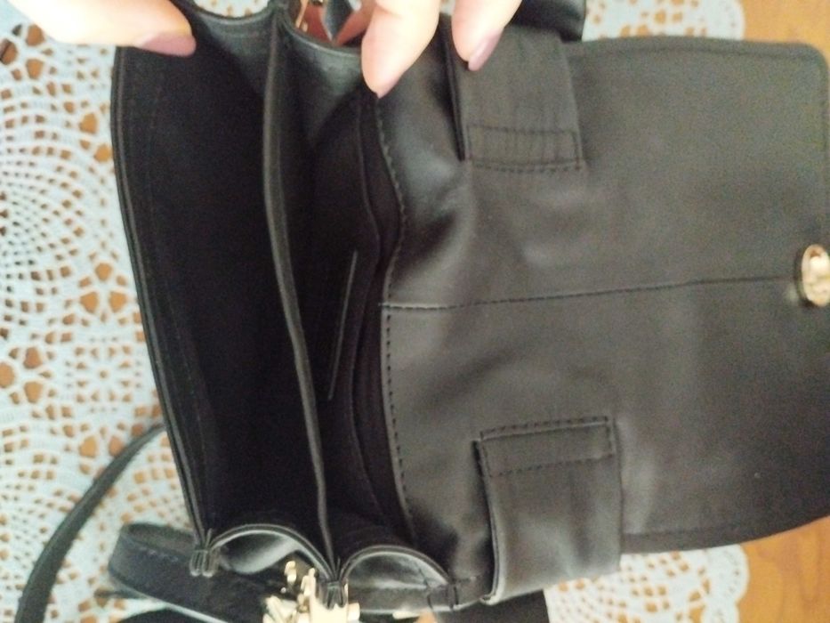 Mala/ Carteira pele Ted Baker original nova preto