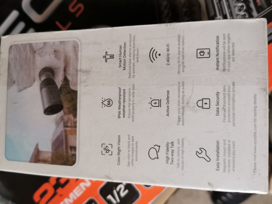 Wizjer bezprzewodowy ezviz kamera