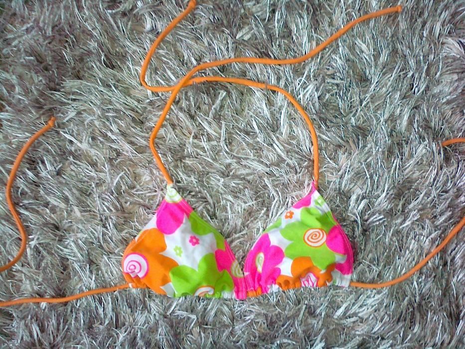 Strój kąpielowy bikini dwuczęściowy góra stanik