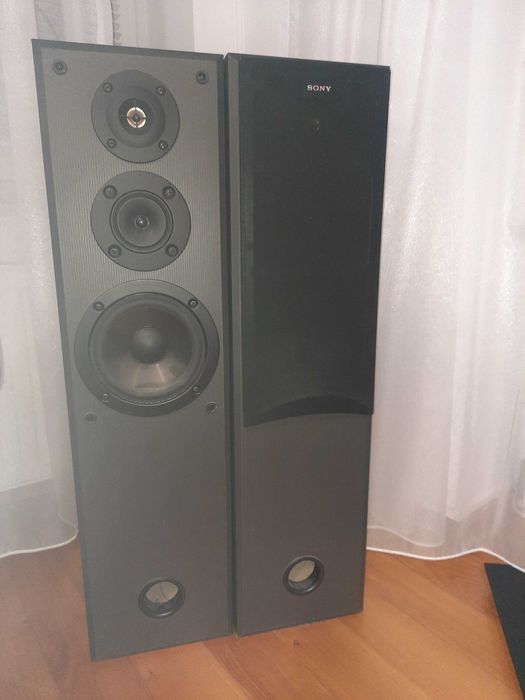 Amplituner Philips plus kolumny Sony 150W