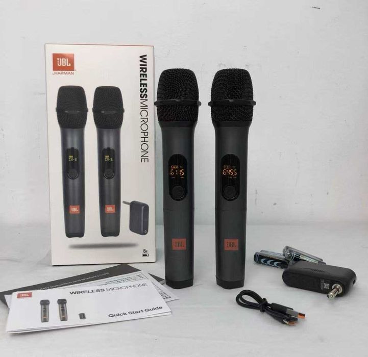 JBL Profesjonalne Mikrofony Bezprzewodowe – Zestaw 1 na 2