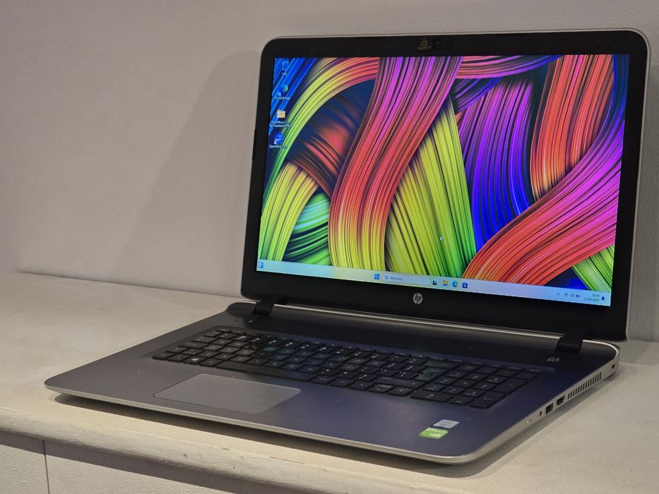 HP Pavilion 17,3' Intel i5 16GB RAM Dysk SSD 256GB Nvidia GeForce Windows 11 Gwarancja