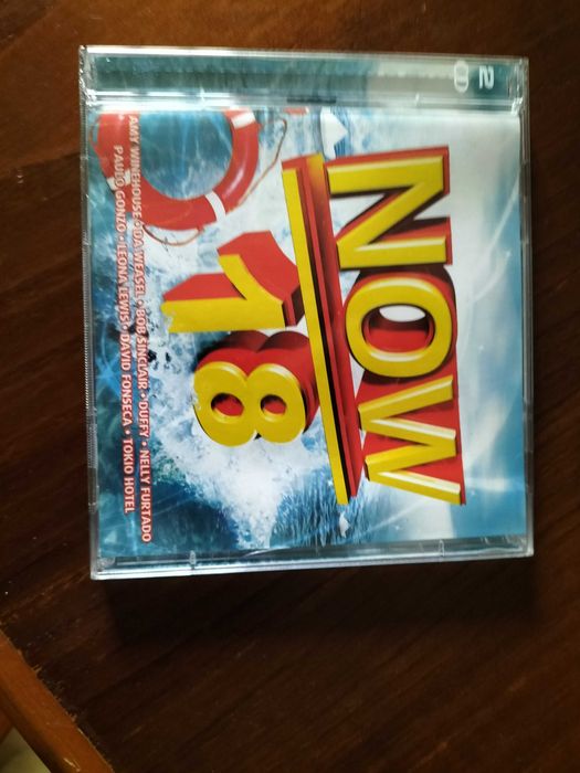 CD duplo Now 18 em ótimo estado.