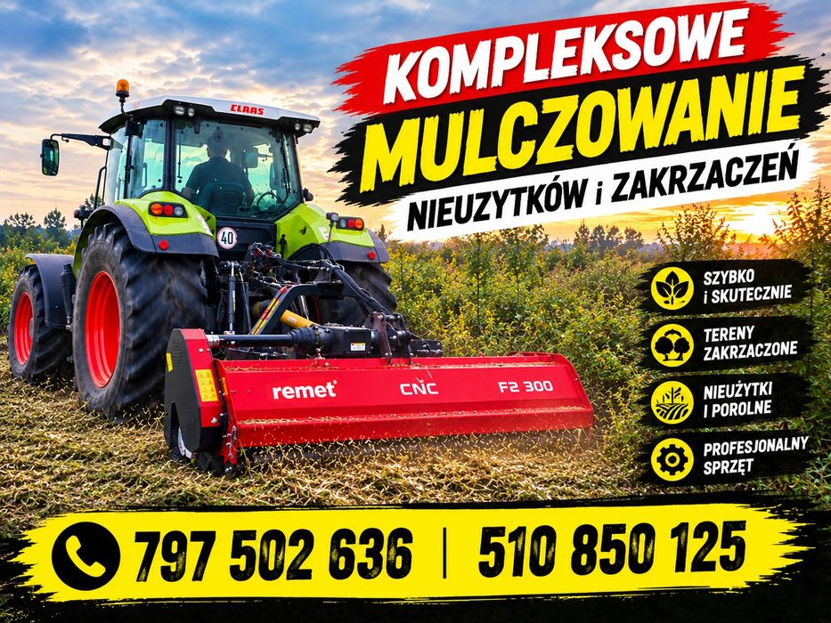 Kompleksowe Mulczowanie Nieużytków i Zakrzaczeń