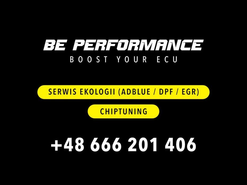 Diagnostyka / Serwis / Usuwanie błedów / Adblue / DPF / EGR / UREA / Czip Tuning