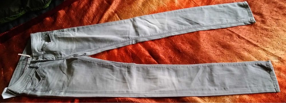 Teddy Smith size 24 peace leg co green vintage spodnie nowe z metką