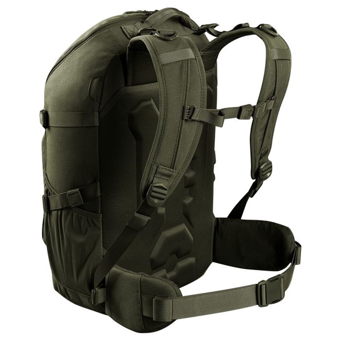 Рюкзак тактичний Highlander Stoirm Backpack на 40 л з водовідштовхувального матеріалу та відділенням під ноутбук Оливковий
