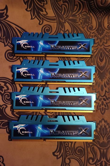 G.SKILL RIPJAWSX 16Gb, DDR3-2133MHZ (4X4Gb) в хорошем состоянии