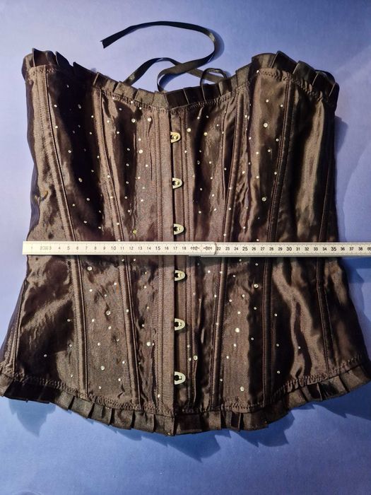 Gorset czarny elegancki