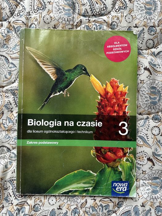 Biologia na czasie 3 - podręcznik dla podstawy