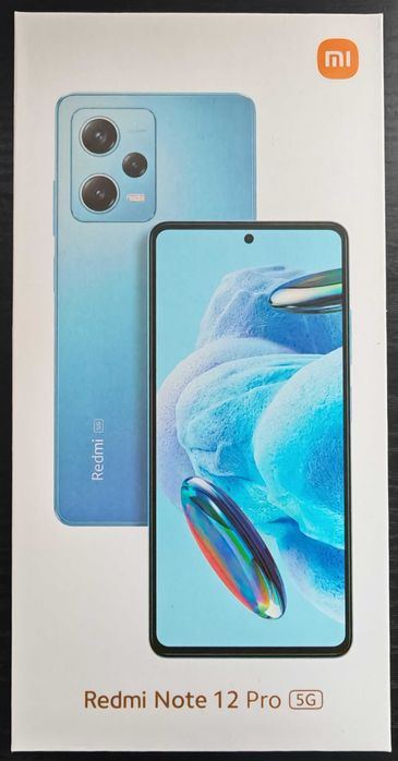 Xiaomi Redmi Note 12 Pro 5G Midnight Black 6/128 GB - stan idealny