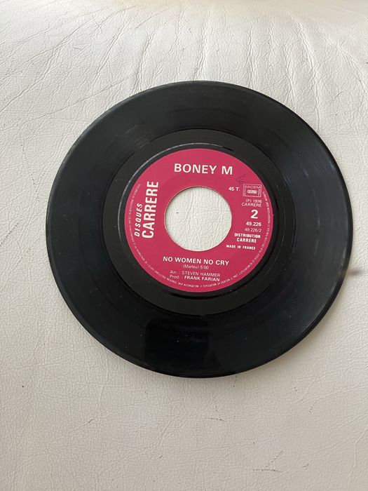 Vinil 45 rpm Boney M. Single.