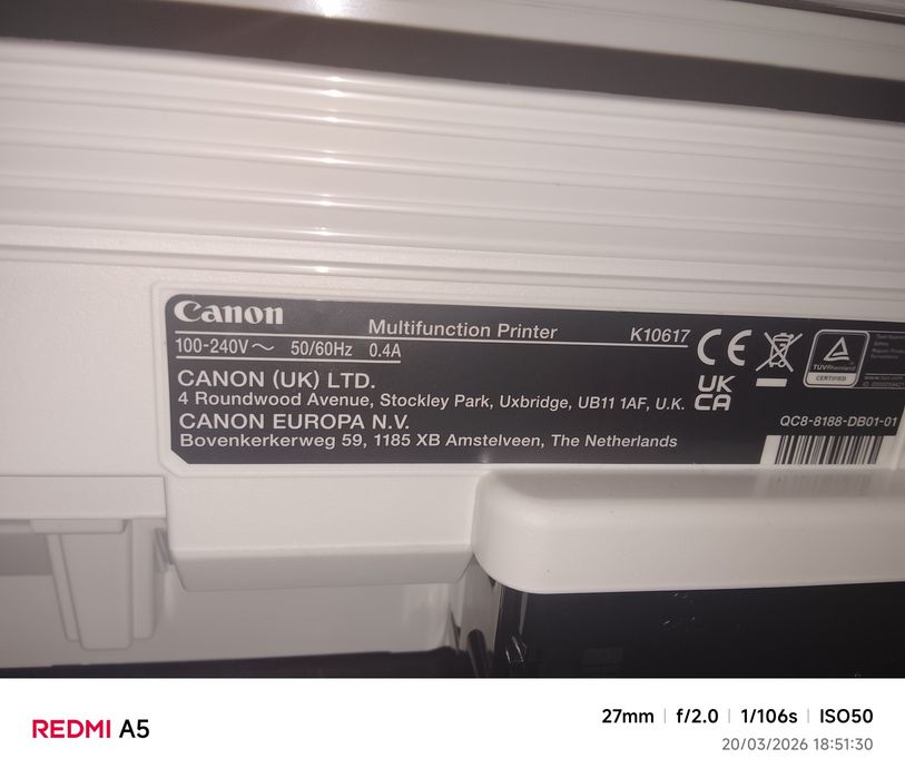 Canon Printer in Working Condition513992398733977601