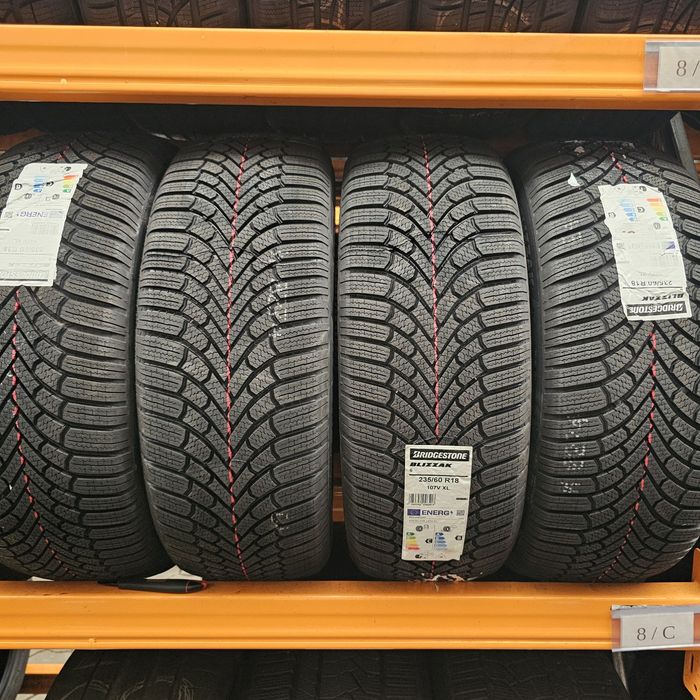 4 sztuki Bridgestone Blizzak 6 235/60/18 R18 107V XL opony zimowe NOWE