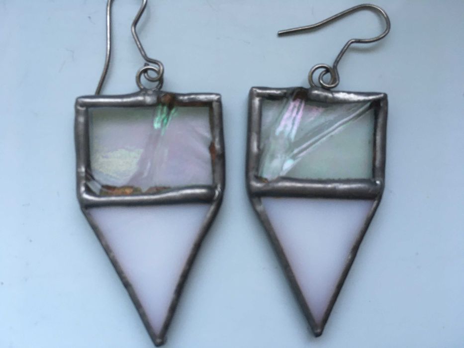 Серьги бохо длинные 7х2 см та 4х2 см серия "щось цікаве"