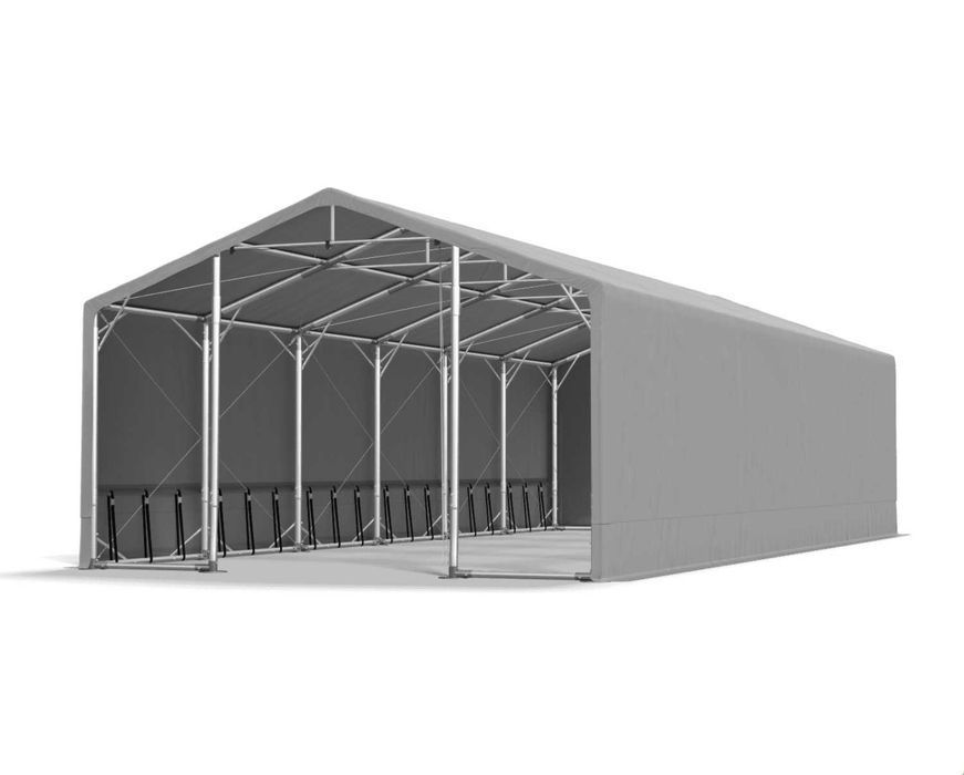 6x12x3m Namiot Magazynowy Całoroczny Wzmocniony Hala namiotowa DAS