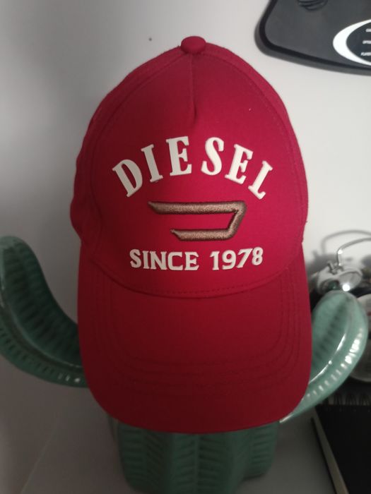 Diesel Czapka dziecięca z daszkiem bejsbolówka 2 sztuki