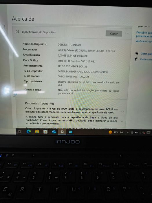 Portatil InnJoo VOOM Laptop Pro