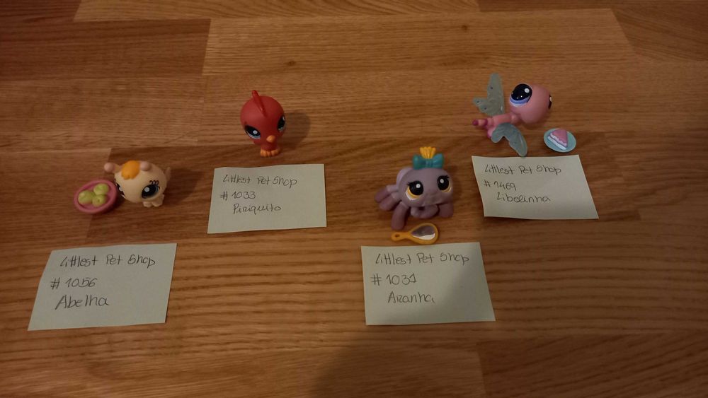 Littlest Pet Shop mascotes + acessórios