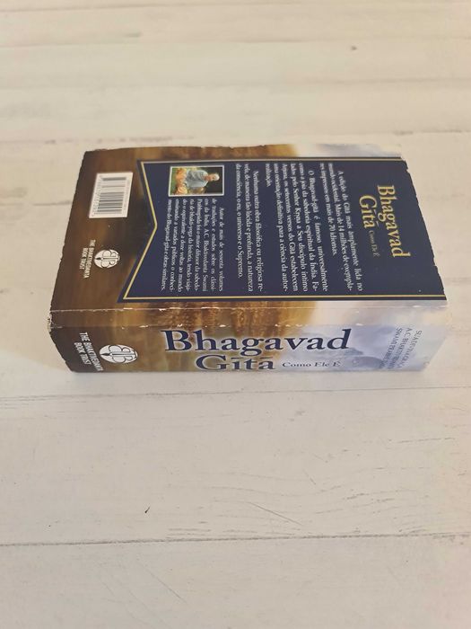 Livro Bhagavad Gita Hinduísmo Book Krishna Hinduism