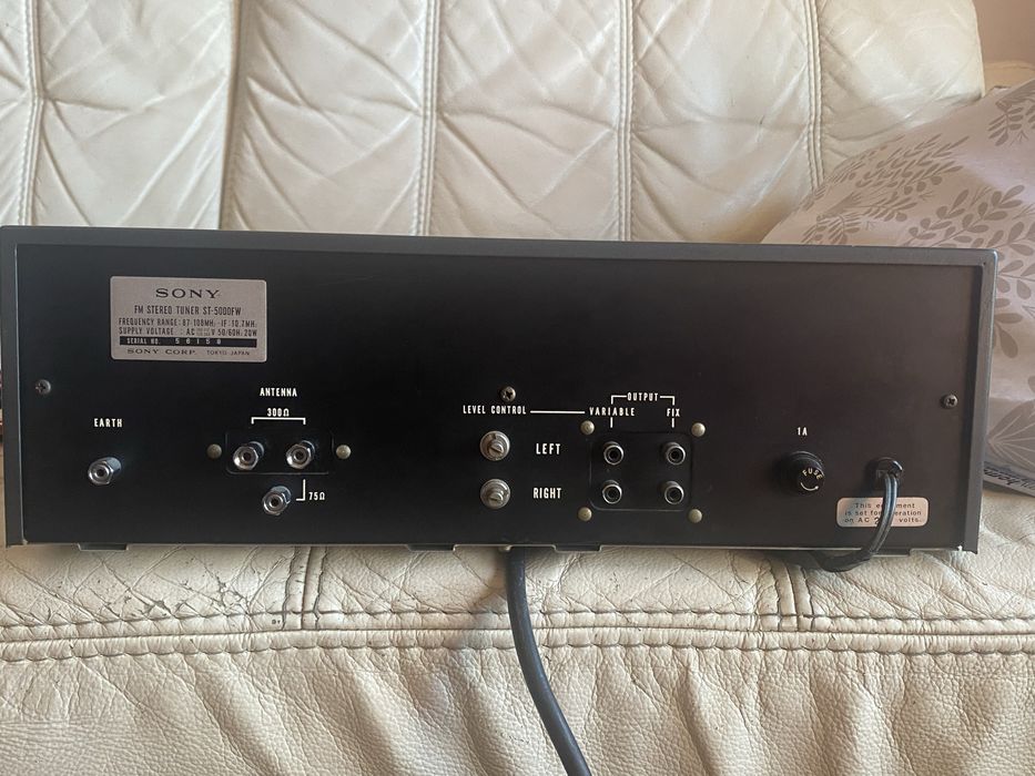 Tuner Sony ST 5000 FW