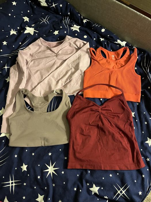 Спортивний одяг лосини рашгард топ