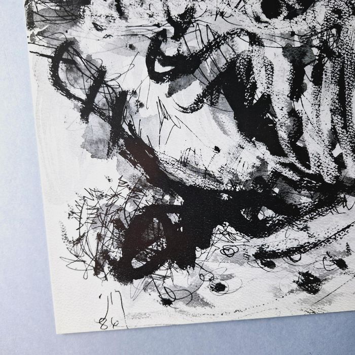 izrael reprodukcja akwarela pejzaż amos nikolai obrazek rysunek