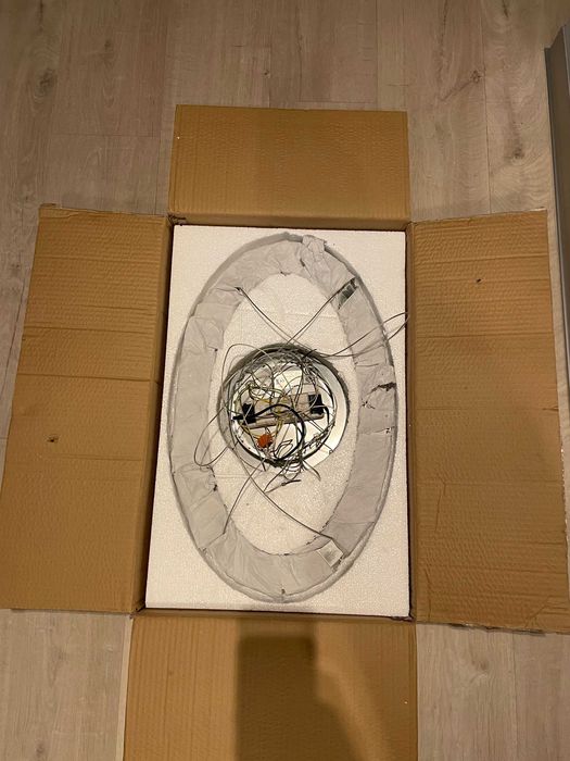 Żyrandol kryształowy Led