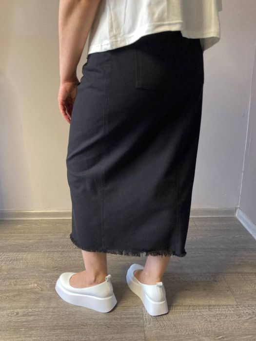 Крута джинсова спідниця