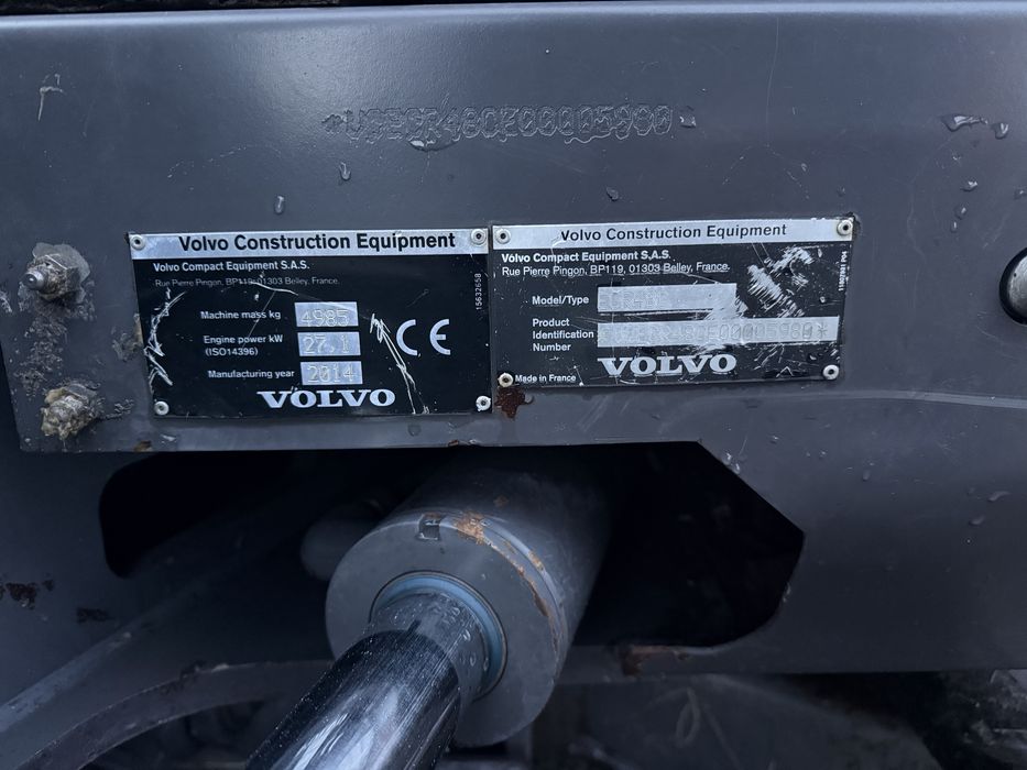 Міні екскаватор Volvo ECR48,2014