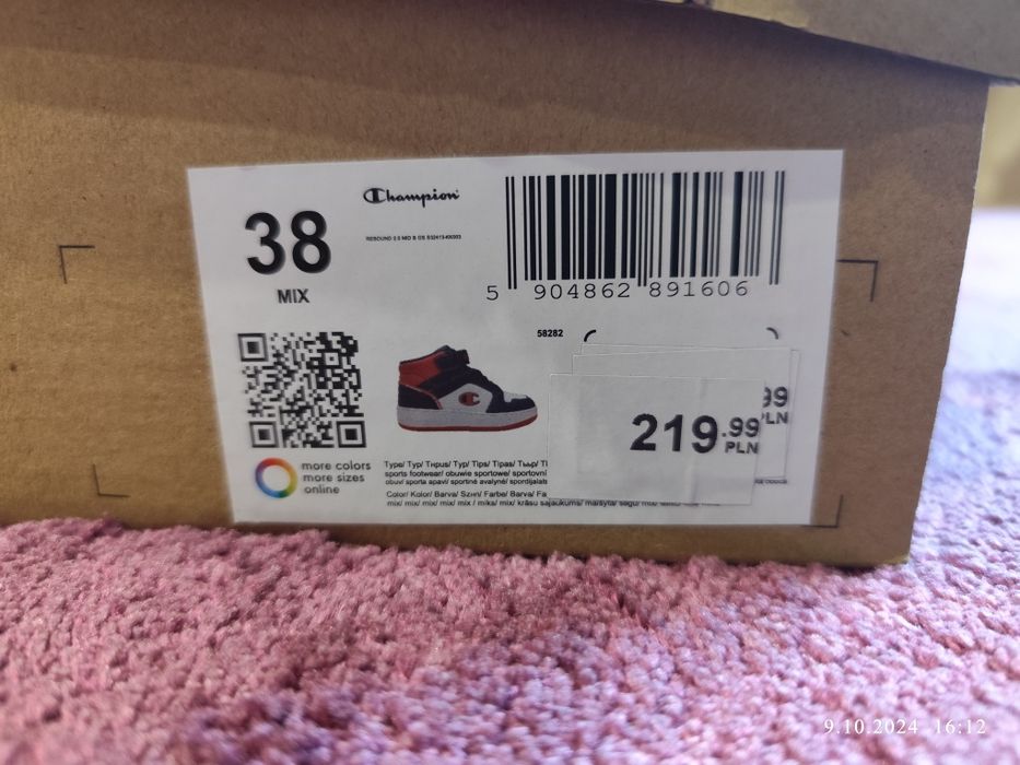 Buty sneakersy rozmiar 38