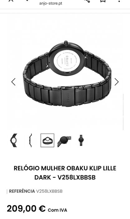 Relógio Obaku Unissexo como Novo